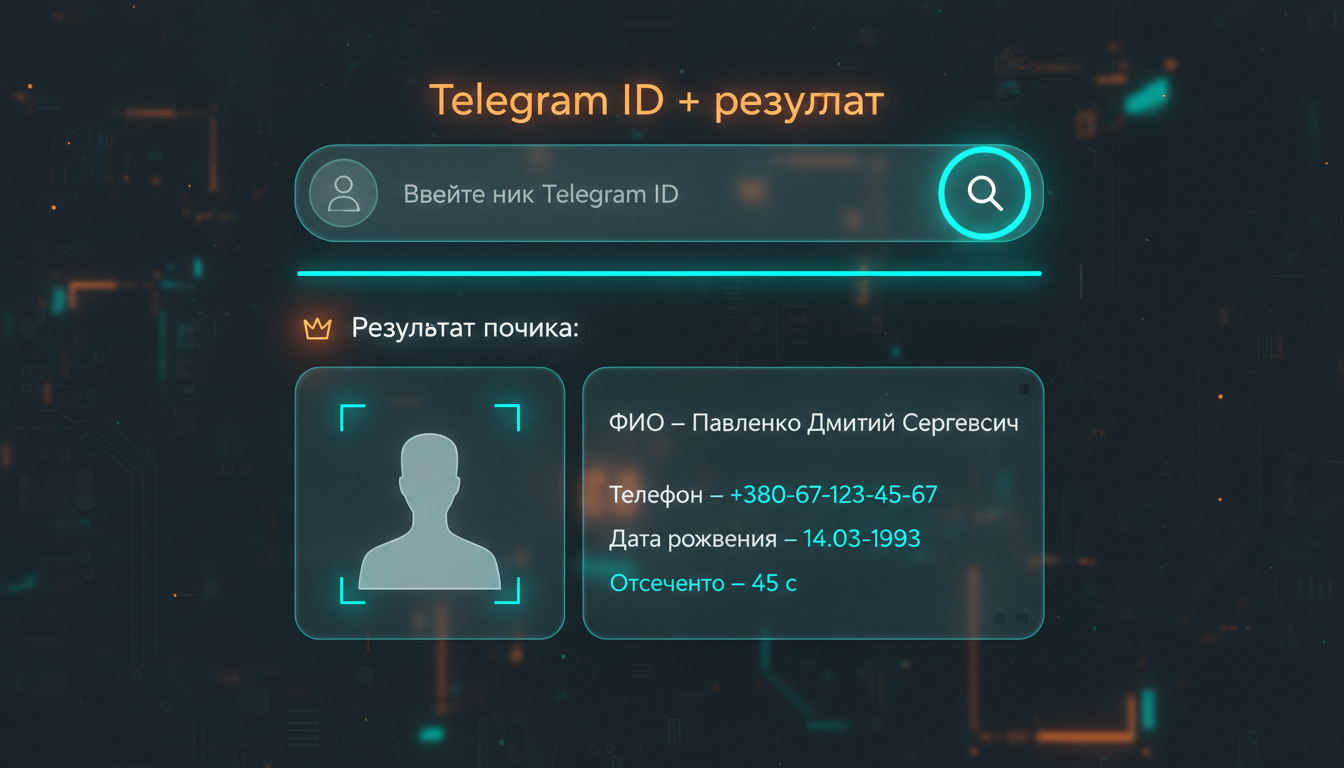 Поиск по Telegram ID